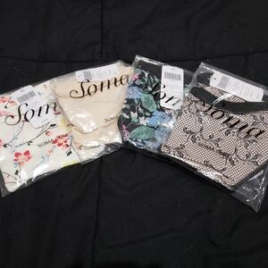 Soma Women's Panty Set - Floral and Patterned